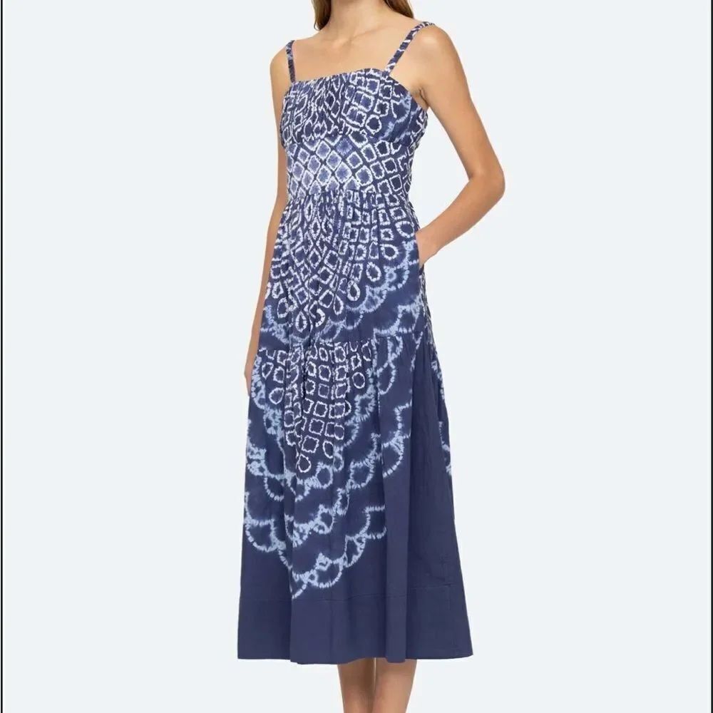 Sea New York Blythe Tie Dye Dress Blue 00